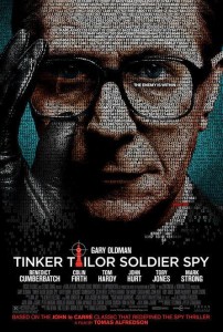 Movie poster fro tinker, tailor soldier, spy with gary oldman