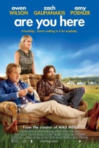 Poster for the movie Are You Here with Zach Galifiankis