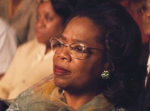 Oprah Winfrey wearing glasses from the Old Focals vintage collection.