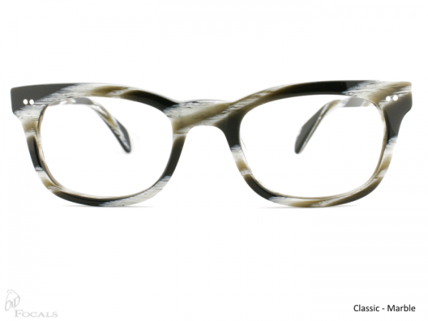 Classic Old Focals Frame Marble
