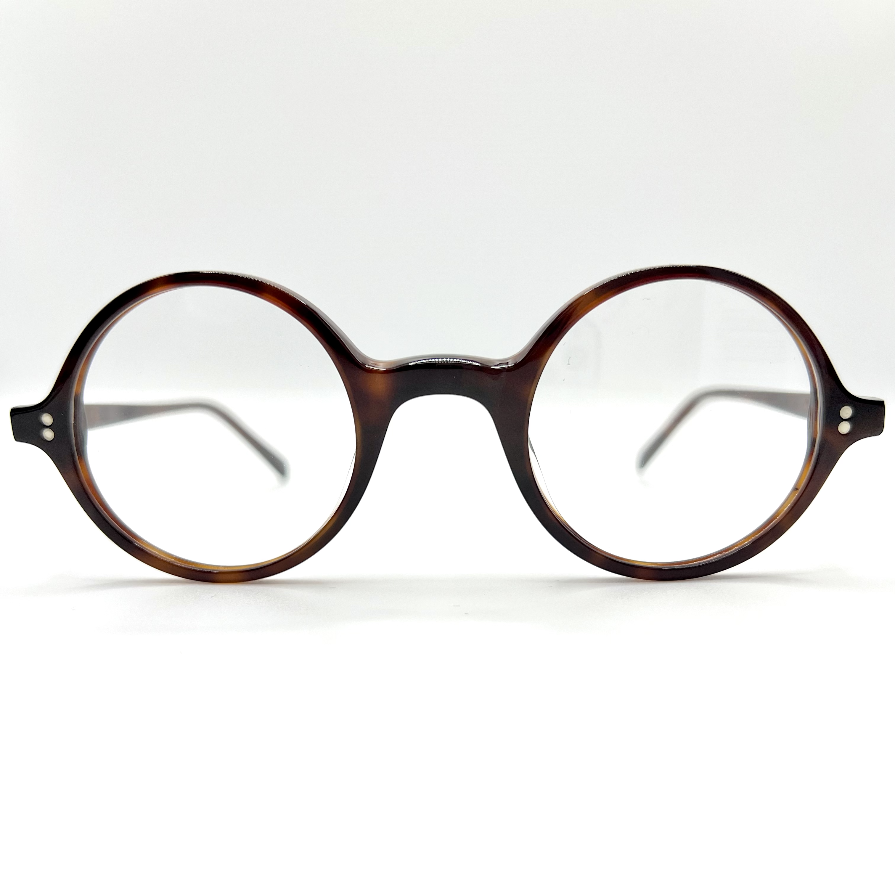 Old Focals Rounds in Gothic Tortoiseshell