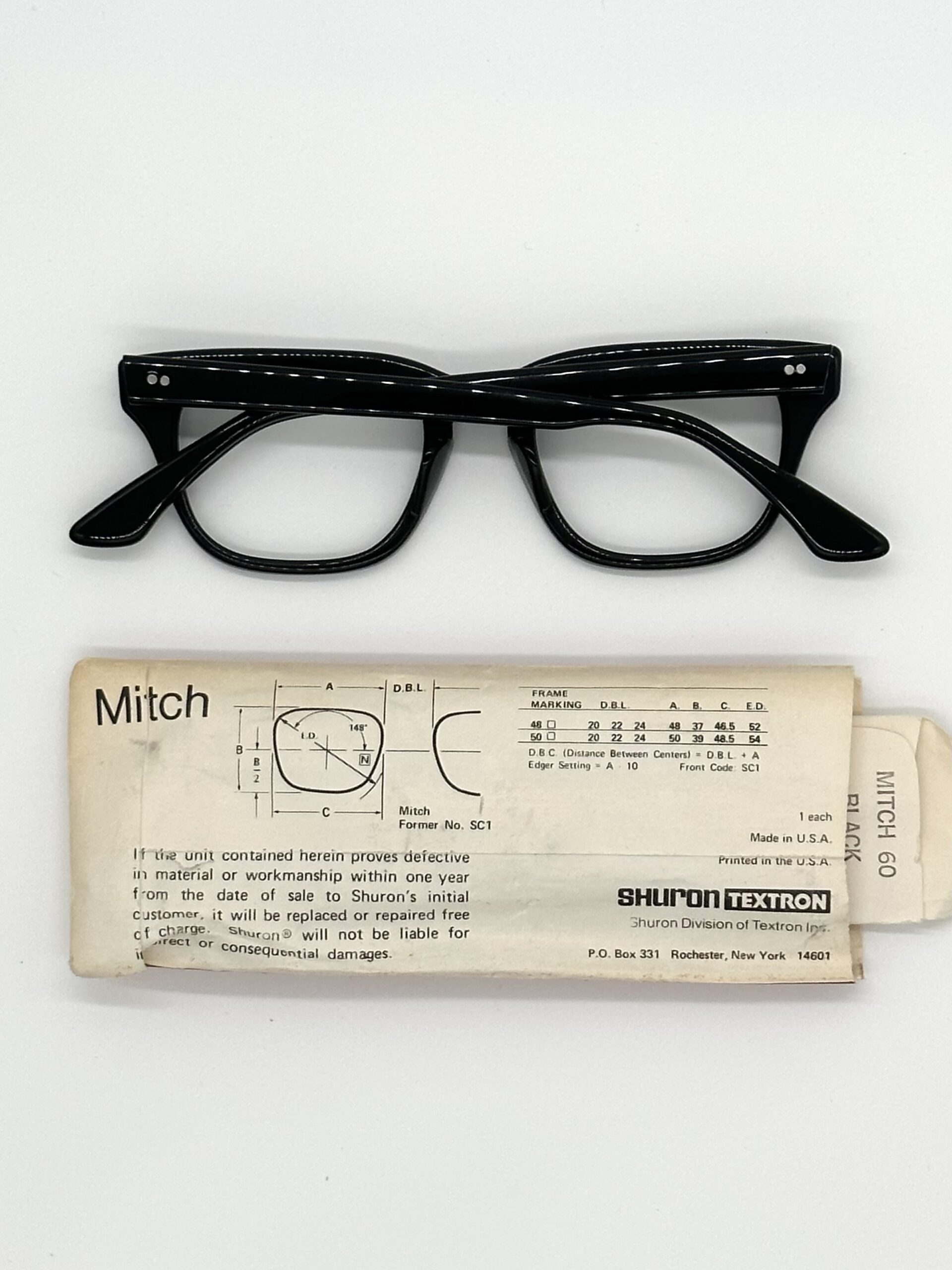 Shuron Mitch Eyeglass Frames – Old Focals